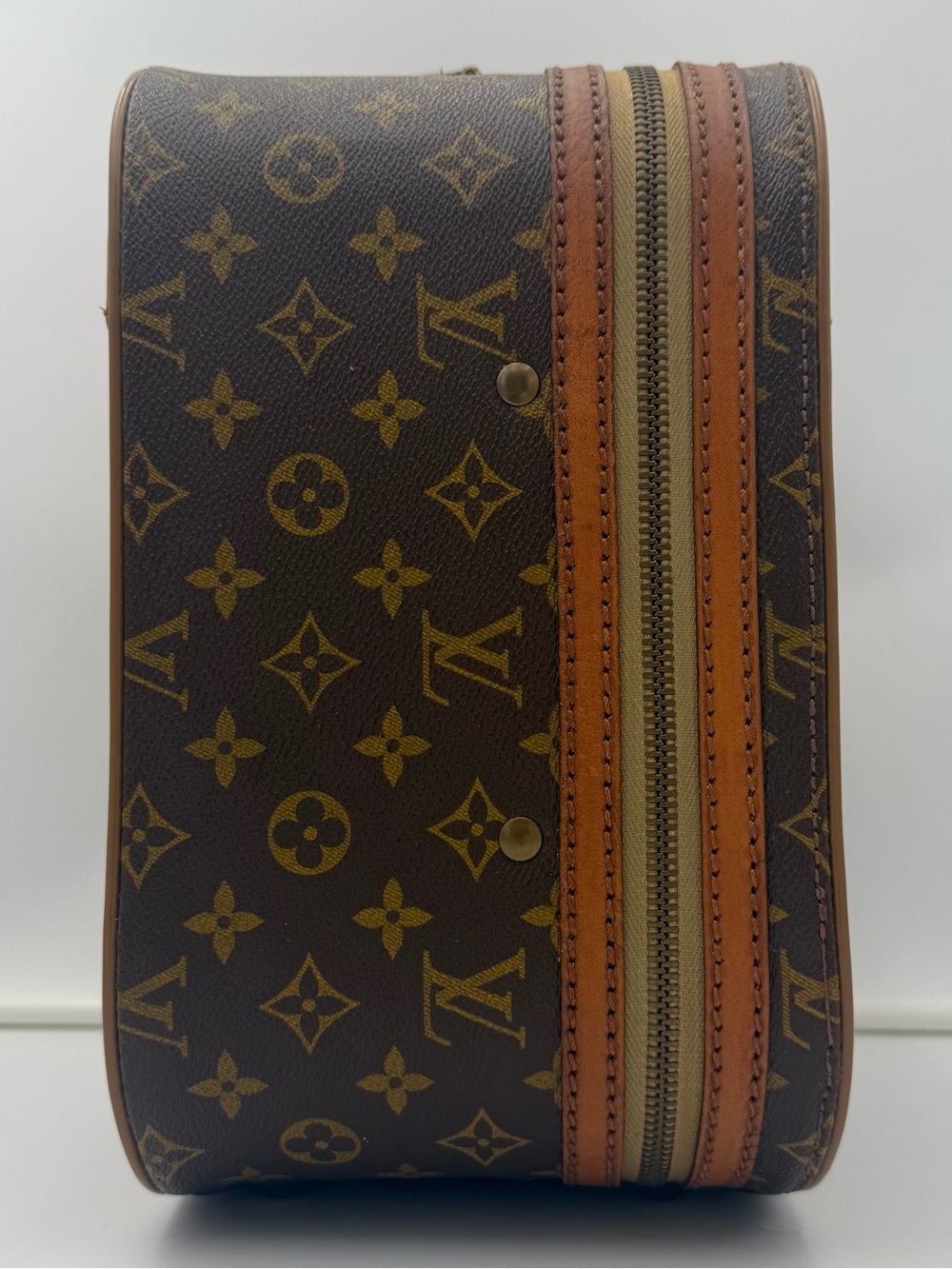 LOUIS VUITTON 1854 PARIS • ‘Rare’ STRATOS Small Soft Trunk Bag (Collector Piece) - Picture 6 of 16